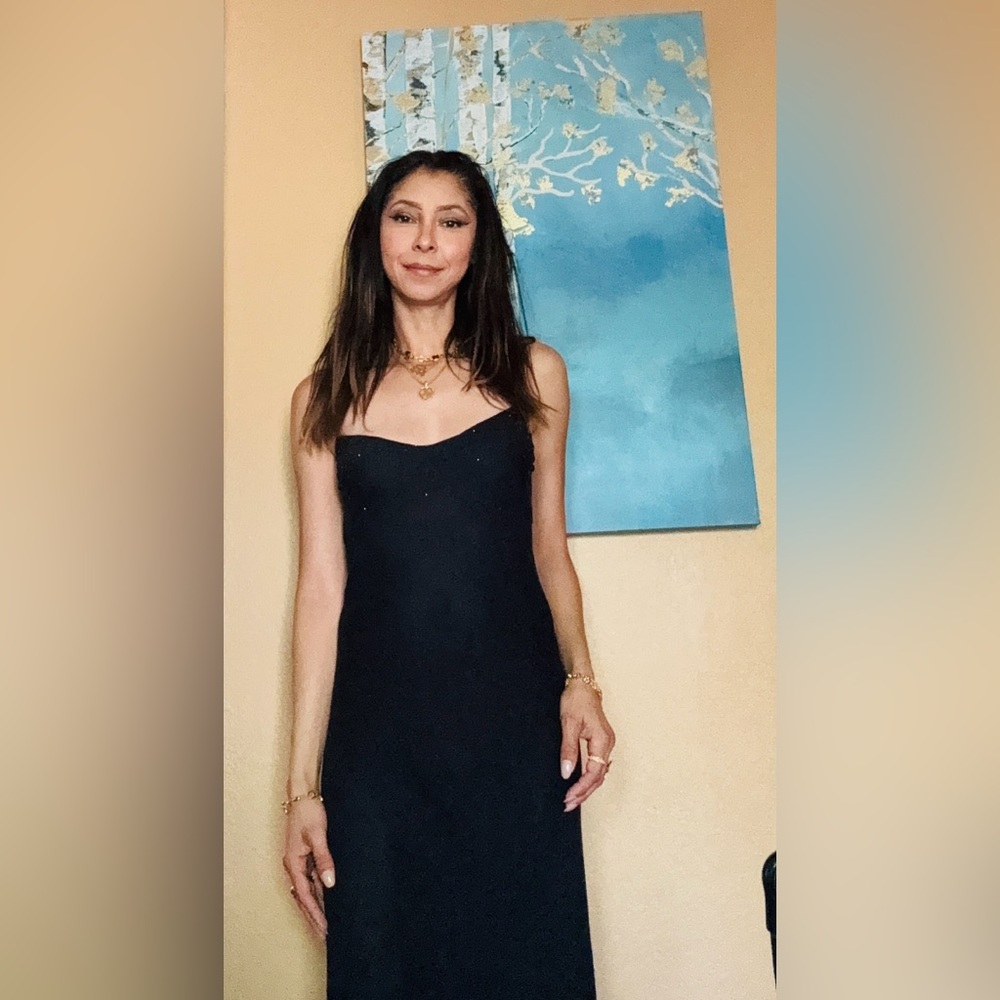 Betsey Johnson Strapless Black Dress